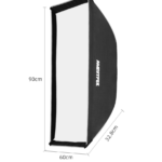 AMBITFUL 24"x 35" 60 x 90cm Honeycomb Grid Softbox