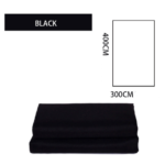 Black Backdrops Cloth